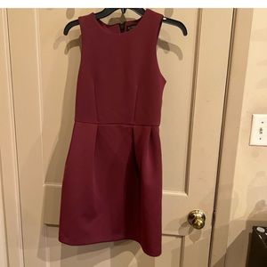 Top Shop Maroon Dress